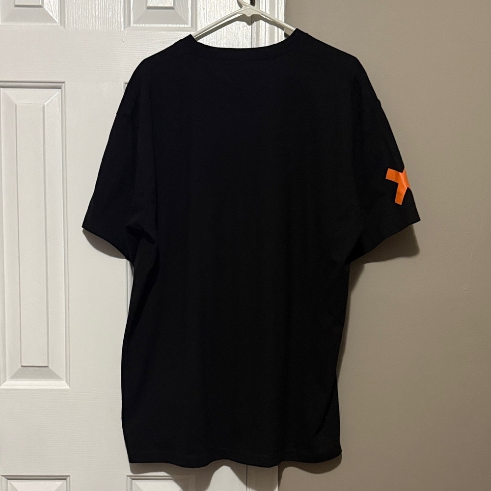 Anime Graphic Black Tee with Orange Details Katsuki Bakugo size XL - Picture 2 of 4